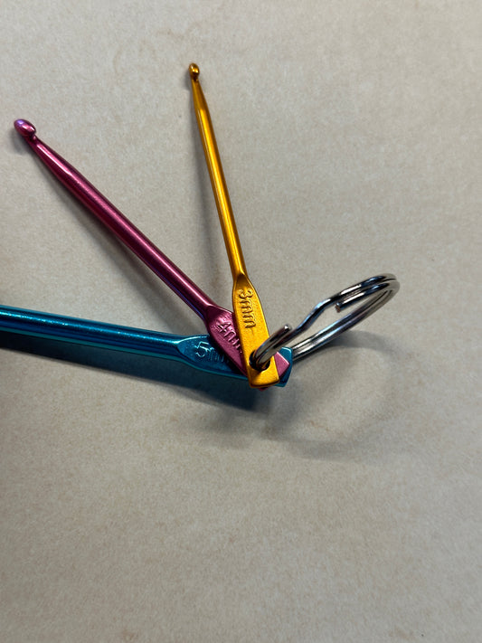 Heklunálar á lyklakippu