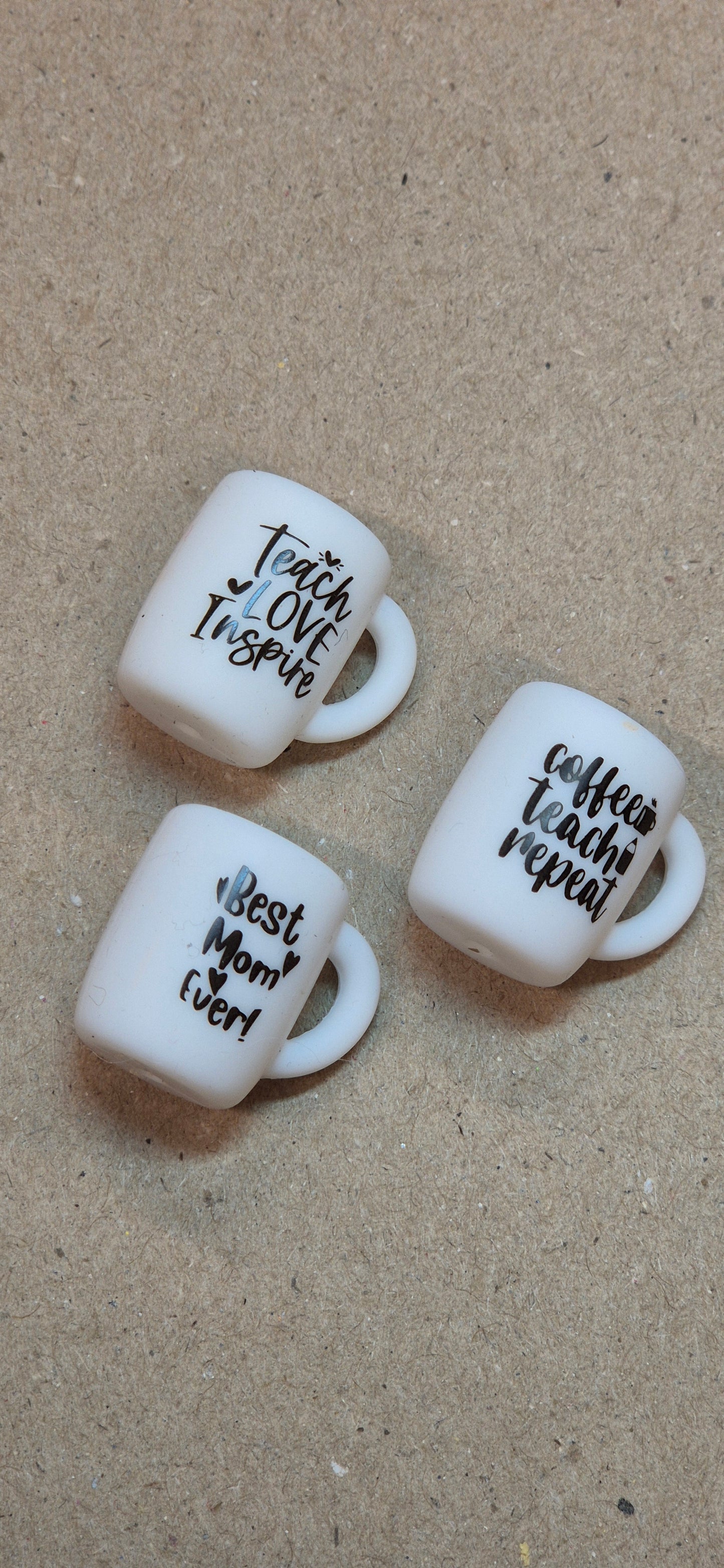 Prjónastopparar bollar og pottablóm