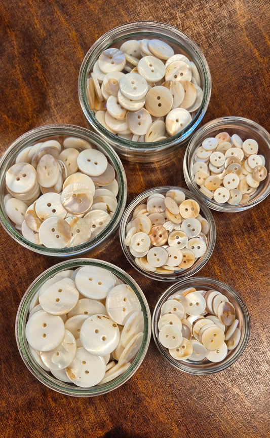 Skeljatölur - hvítar