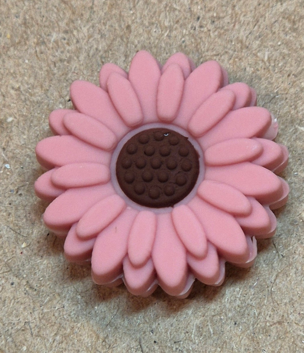 Prjónastopparar Blóm, lauf, hjörtu, kaktus og slaufur