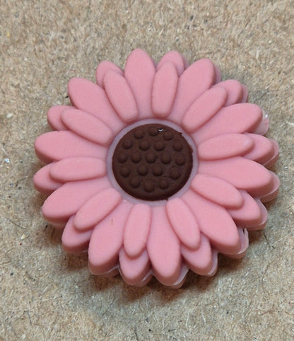 Prjónastopparar Blóm, lauf, hjörtu, kaktus og slaufur