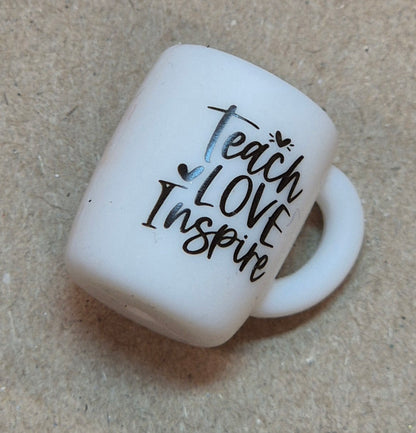 Prjónastopparar bollar og pottablóm