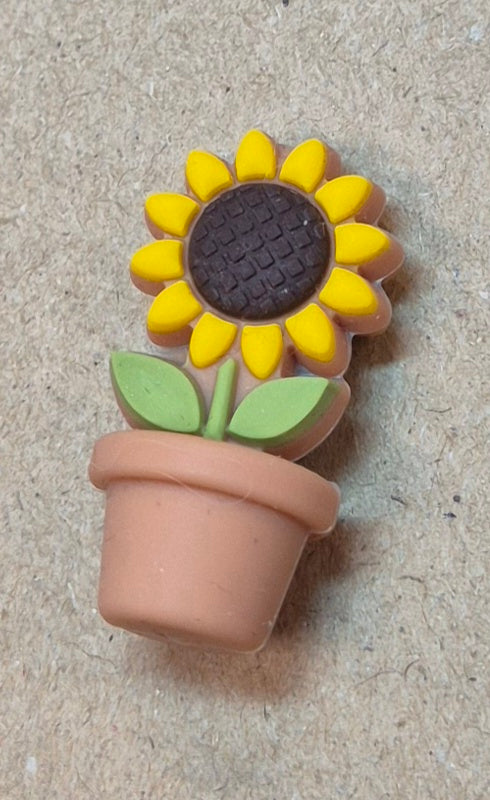 Prjónastopparar bollar og pottablóm